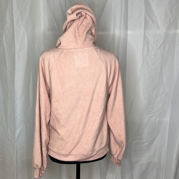 SO Super Soft Pale Pink Fleece Hoodie Size XS - Picture 2 of 3